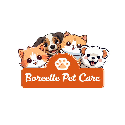 orange brown cute illustration pet care
